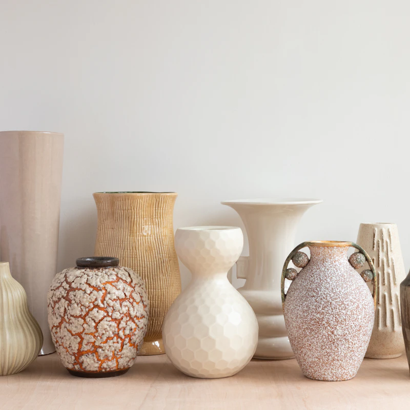 Matte Ceramic Vase Duo β Home & Kitchen at Mega Sale