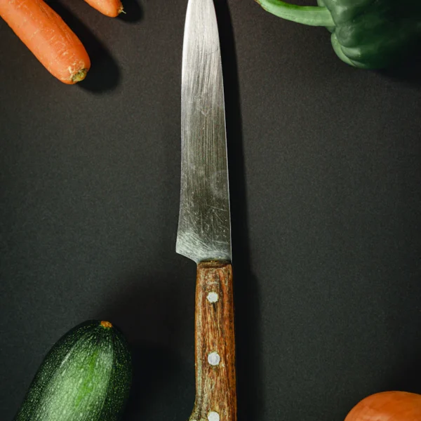 Santoku Knife with Sheath — Home & Kitchen at Mega Sale
