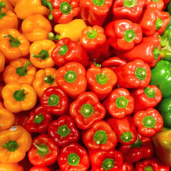 Sweet Bell Pepper Trio — Fresh Produce at Mega Sale